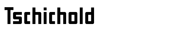 Tschichold font preview